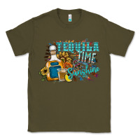 Army Green tequila time & sunshine Classic Tee - SublimationCraftShop