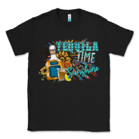 Black tequila time & sunshine Classic Tee - SublimationCraftShop