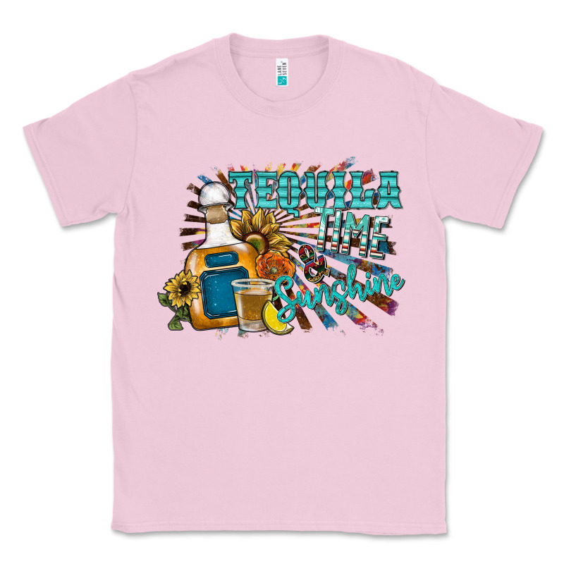 Tequila Time & Sunshine Classic Tee by SublimationCraftShop | Teevron
