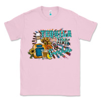 Bubblegum Pink tequila time & sunshine Classic Tee - SublimationCraftShop