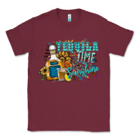 Burgundy tequila time & sunshine Classic Tee - SublimationCraftShop