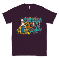 Plum tequila time & sunshine Classic Tee - SublimationCraftShop