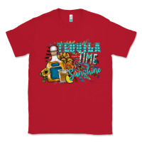 Red tequila time & sunshine Classic Tee - SublimationCraftShop