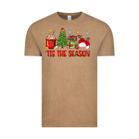 Vintage Coffee 'tis the season christmas Vintage Tee - Zillion Design Studio
