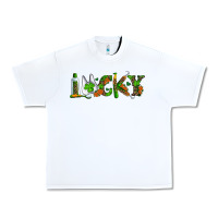 White Dental Love St. Patricks Day Urban Heavy Tee - RanaPortraitStore