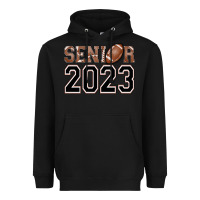 Black senior 2023 american football Heavyweight Hoodie - AdoDesignShop