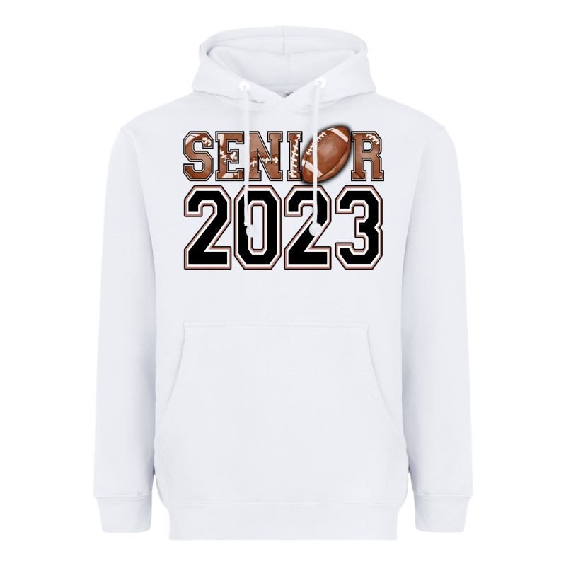 Senior 2023 American Football Heavyweight Hoodie by AdoDesignShop | Teevron