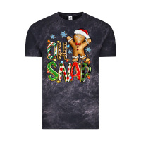 Cloud Black oh snap christmas cookie Vintage Tee - Zillion Design Studio