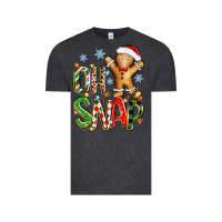 Vintage Black oh snap christmas cookie Vintage Tee - Zillion Design Studio