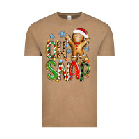 Vintage Coffee oh snap christmas cookie Vintage Tee - Zillion Design Studio