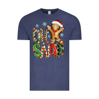 Vintage Denim oh snap christmas cookie Vintage Tee - Zillion Design Studio