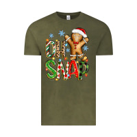 Vintage Olive oh snap christmas cookie Vintage Tee - Zillion Design Studio