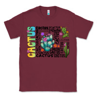 Burgundy cactus Classic Tee - CowhideDigitalArt