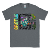 Charcoal Heather cactus Classic Tee - CowhideDigitalArt