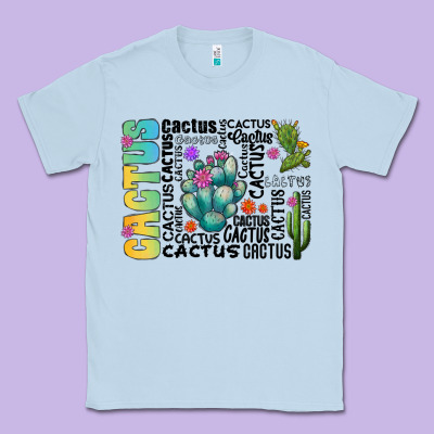 Cactus Classic Tee Designed By Cowhidedigitalart