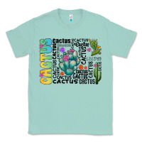 Seafoam cactus Classic Tee - CowhideDigitalArt