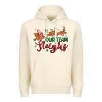 Sandshell our team sleigh Premium Hoodie - MaliasSmallBusiness