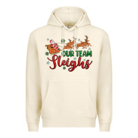 Tofu our team sleigh Premium Hoodie - MaliasSmallBusiness