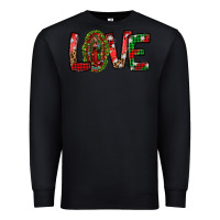 Black our lady of guadalupe christmas love Premium Sweatshirt - Jasminsmagicworld