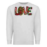 Dove Grey our lady of guadalupe christmas love Premium Sweatshirt - Jasminsmagicworld