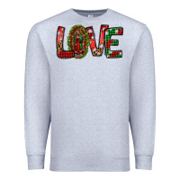 Heather Grey our lady of guadalupe christmas love Premium Sweatshirt - Jasminsmagicworld