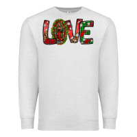 Oatmeal Heather our lady of guadalupe christmas love Premium Sweatshirt - Jasminsmagicworld