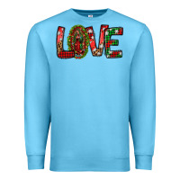 Ocean Blue our lady of guadalupe christmas love Premium Sweatshirt - Jasminsmagicworld