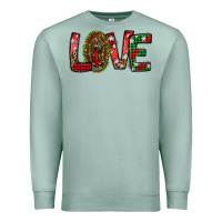 Seafoam our lady of guadalupe christmas love Premium Sweatshirt - Jasminsmagicworld
