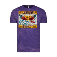 Cloud Purple freedom 4th of july Vintage Tee - BarkalooDesign