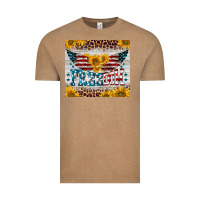Vintage Coffee freedom 4th of july Vintage Tee - BarkalooDesign