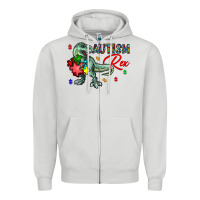 Autism Rex Zipper Hoodie | Teevron