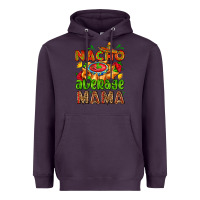 Plum nacho average mama with nacho Heavyweight Hoodie - AdoDesignShop