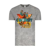 Cloud Rock hey cowboy with sunflowers Vintage Tee - texasbilliewilder