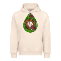 Sandshell baseball and western roses teardrop  4 Urban Hoodie - BundleAndBundleShop