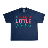 Navy momys little valentine Urban Heavy Tee - texasbilliewilder