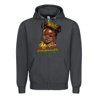 Smoke juneteenth black girl Zipper Hoodie - HRA Design Shop