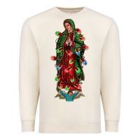Sandshell our lady of Guadalupe Christmas Premium Sweatshirt - Jasminsmagicworld
