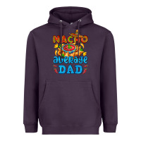 Plum nacho average dad with nacho Heavyweight Hoodie - AdoDesignShop