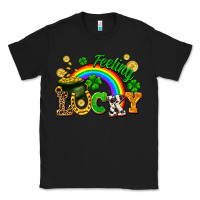 Black feeling lucky Classic Tee - FaDigitalArtStudio