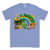 Colony Blue feeling lucky Classic Tee - FaDigitalArtStudio