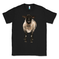 Black suffolk ewe front Classic Tee - BarkalooDesign