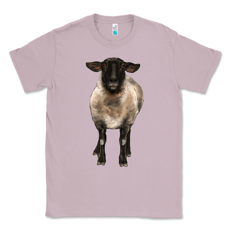 Suffolk Ewe Front Classic Tee by BarkalooDesign | Teevron