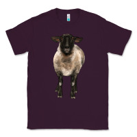 Plum suffolk ewe front Classic Tee - BarkalooDesign