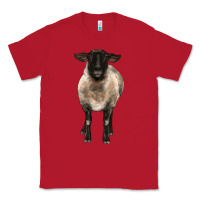 Red suffolk ewe front Classic Tee - BarkalooDesign