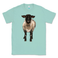 Seafoam suffolk ewe front Classic Tee - BarkalooDesign