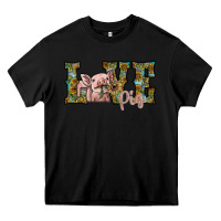 Black love pig Heavy Core Tee - SublimationCraftShop