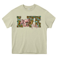 Mossy love pig Heavy Core Tee - SublimationCraftShop