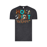 Vintage Black holy spirit active Vintage Tee - texasbilliewilder