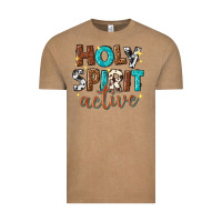 Vintage Coffee holy spirit active Vintage Tee - texasbilliewilder