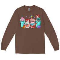 Chestnut ariel coffee cups Long Sleeve Tee - Zillion Design Studio